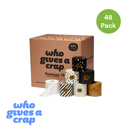 Who Gives a Crap | Premium 3ply Toilet Paper 