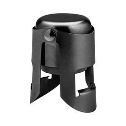Zeo Champagne Stopper Black