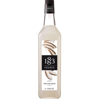 1883 Coconut Syrup P.E.T. Bottle 1 Litre