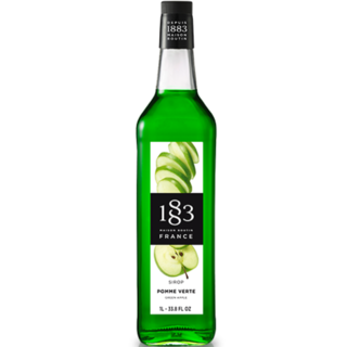 1883 Green Apple Syrup P.E.T. Bottle 1 Litre