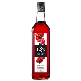1883 Grenadine (Mixed Berries) Syrup P.E.T. Bottle 1 Litre