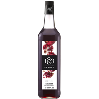 1883 Pomegranate Syrup Glass 1L 