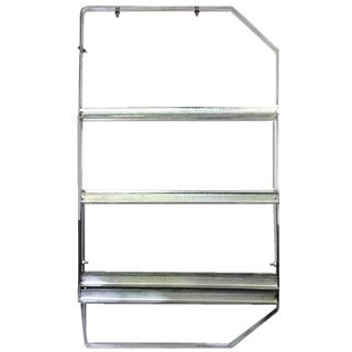 3 Tier Under Bar Glass Basket Rack - RIGHT Only