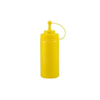 Squeeze Bottle Widemouth with Cap 480ml Yellow