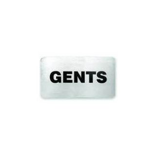 Wall Sign S/S Gents 110 x 60mm