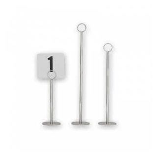 Ring Clip Table Number Stand 200mm (Heavy Base)