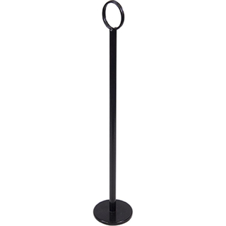 Ring Table Number Stand Matte Black 300mm