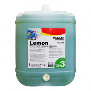 AGAR Lemon Disinfectant / Antibacterial Spray & Wipe 20L