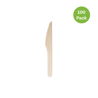 One Tree Wooden Knife 100Pk