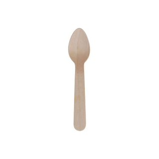 One Tree Wooden Teaspoon 100Pk