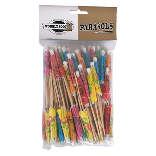 Cocktail Parasols Umbrella Picks- 100Pk