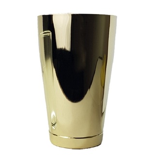 Cocktail Shaker Toby Tin Gold 18oz