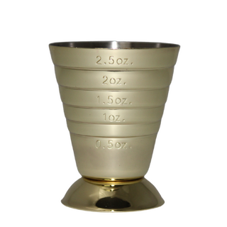 Multi Level Jigger Cup Gold