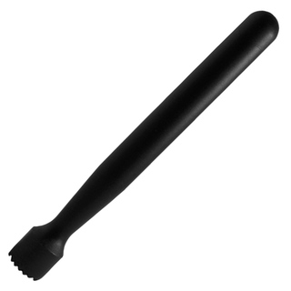 Muddler Black Ridged Base Black Plastic 210mm