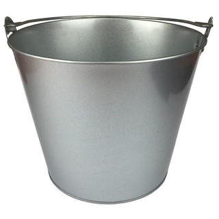 Ice Bucket Galvanised with Handle 5 Litre