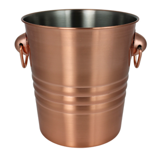 Ice Bucket Wine Cooler Copper 4 Litre