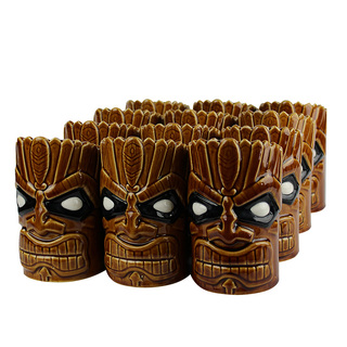 Ceramic Tiki Mug Coy 550ml Pack of 12