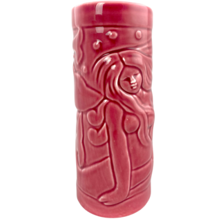 Ceramic Tiki Mug Mermaid Pink 550ml
