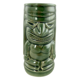 Ceramic Tiki Mug The Chief Green 500ml