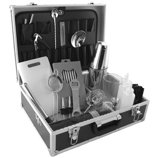 Cocktail Kit 22 Piece Case Stainless Steel