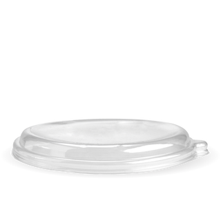 BioPak 24, 32, 40oz PET BioCane Bowl Lid- 400/Carton