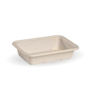 BioPak 500ml BioCane Takeaway Base - Kraft 500/Carton