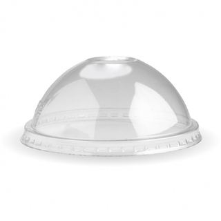 BioBowl Lid 12-32oz PET Clear Dome Lid 1000/Carton