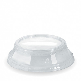 Biopak 300-700ml Clear Dome No-Hole Lid