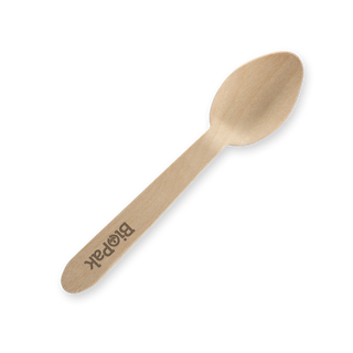 10cm Wooden Teaspoon 2000/Carton