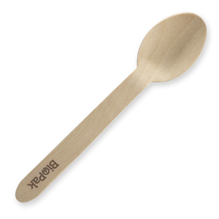 16cm Wooden Spoon 100Pk