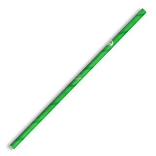 6mm Regular Bio Straw Green 2500/Carton