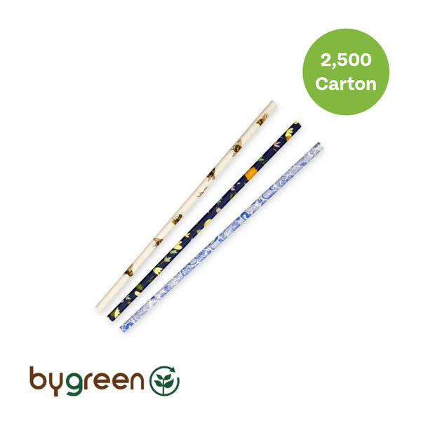 Regular BioStraw- Art Series (6mm x 197mm)