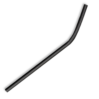 6mm Bendy Straw Black 2500/Carton