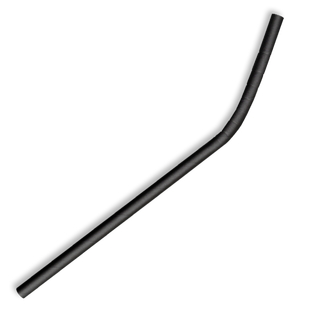 6mm Bendy Straw Black- 250Pk