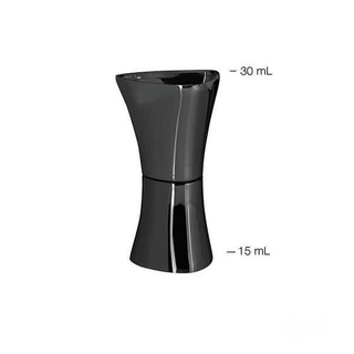 Uber BarJigX 30/15ml Jigger - NMI Approved Black