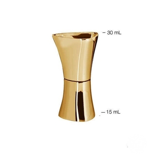 Uber BarJigX 30/15ml Jigger - NMI Approved Gold