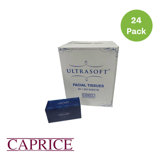 Caprice Ultrasoft Facial Tissue 2 Ply 24 X 200 sheet
