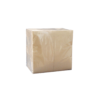 Caprice Quilted Recycled Kraft Brown GT Napkins 
