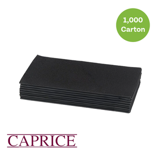 Platinum Black Dinner Napkin GT Fold