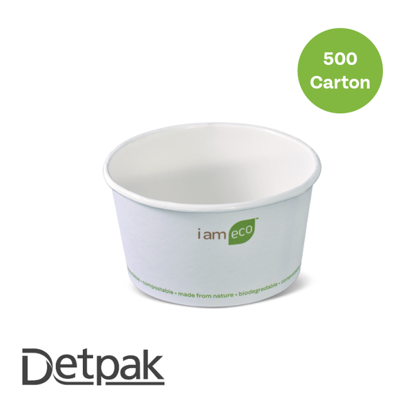 12oz Paper ECO Bowl 360ml White