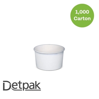 5oz (150ml) Bowl Chip Cup White 