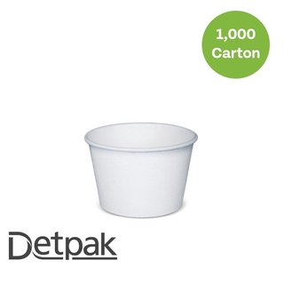8oz (240ml) Bowl Chip Cup White 