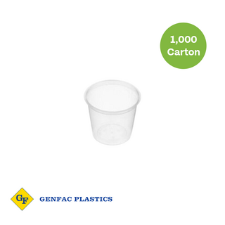 Small Round 50ml Sauce Container