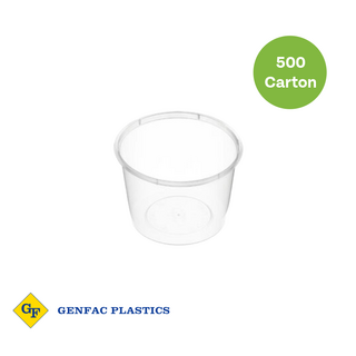 Round 600ml Container 