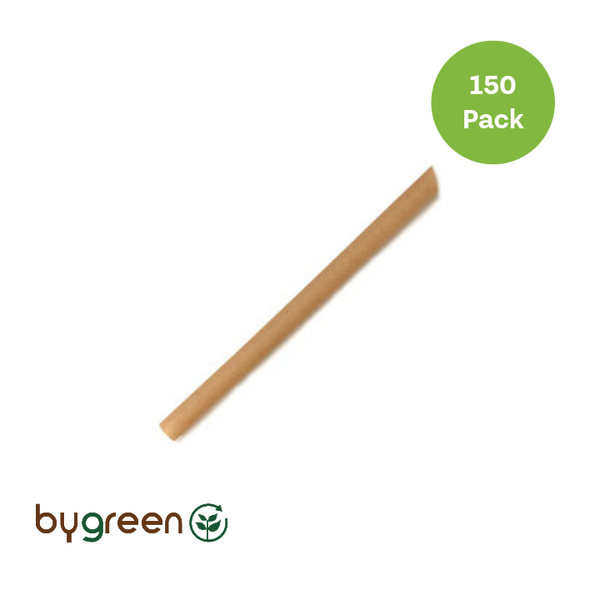 Sugar Cane Jumbo Straws (12 x 210mm) 