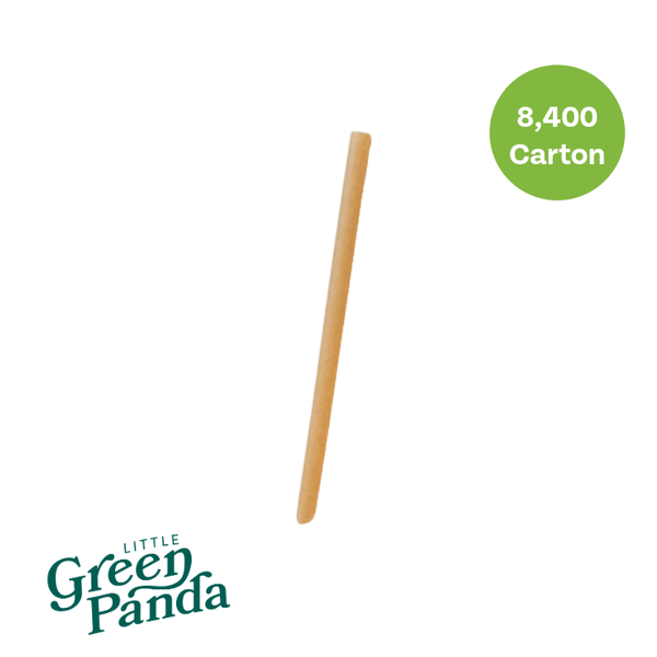 Sugar Cane Cocktail Straw (6mmx130mm)