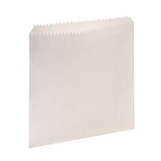 3 Square White Bags 