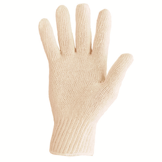 Proval Polly Cotton Gloves Large Pack of 12 Pairs