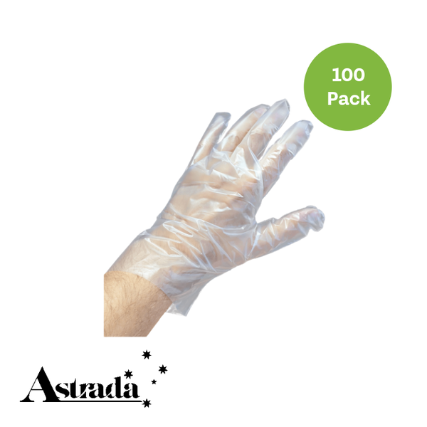 Vinyl Non Powdered Gloves- Clear