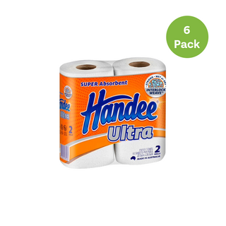 ULitrea Kitchen Towel 2 Ply 6 x double pack